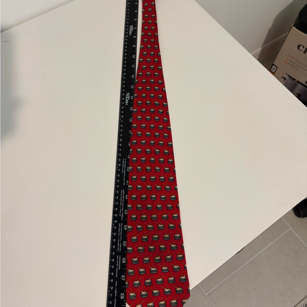 GAP Red Patterned Men's Silk Tie